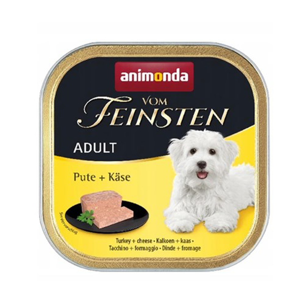 Poza cu ANIMONDA VOM FEINSTEN LIGHT LUNCH Wet dog food Turkey Cheese 150 g