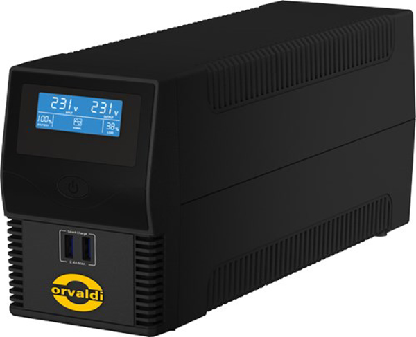 Poza cu Orvaldi ID800CH uninterruptible power supply (UPS) Line-Interactive 0.8 kVA 480 W