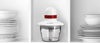 Poza cu Bosch MMRP1000 Mixer de mana 0.8 L 400 W Red, Transparent, White (MMRP1000)