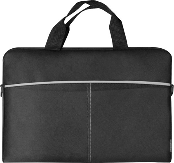 Poza cu Defender Lite notebook case 39.6 cm (15.6'') Briefcase Black & grey (26086)