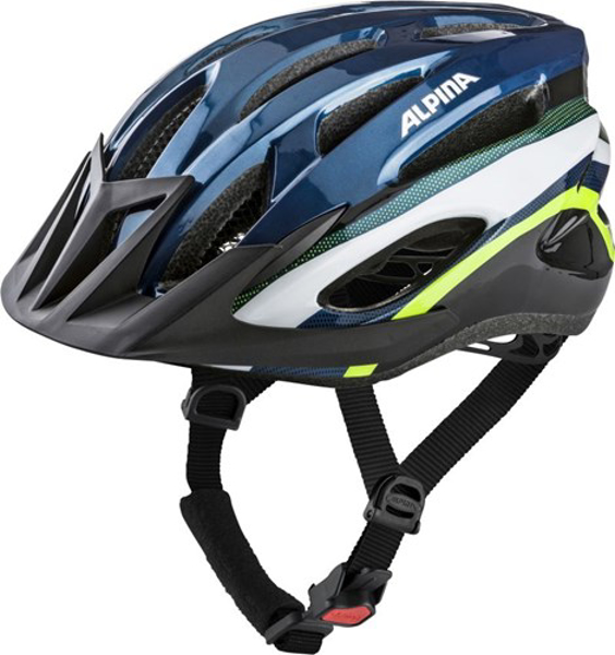 Poza cu Alpina Bike Helmet Alpina MTB17 dark blue & neon 54-58 (A9719181)