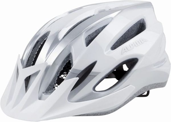 Poza cu Bike Helmet Alpina MTB17 White & Silver 54-58 (A 9719 1 10)