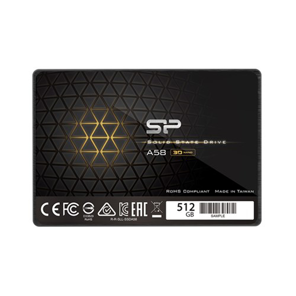 Poza cu Silicon Power Ace A58 512GB SSD 2,5'' SATA III 560/530 MB/s (SP512GBSS3A58A25)