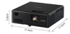 Poza cu Epson EF-11 Videoproiector Short throw projector 1000 ANSI lumens 3LCD 1080p (1920x1080) Black (V11HA23040)