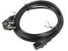 Poza cu Lanberg CA-C13C-11CC-0030-BK power cable Black 3 m C13 coupler CEE7/7 (CA-C13C-11CC-0030-BK)