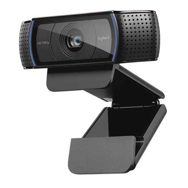 Poza cu Logitech C920 webcam 15 MP 1920 x 1080 pixels USB 2.0 Black