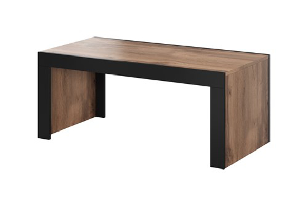 Poza cu Cama MILA bench/table 120x60x50 oak wotan + black (MILA WOT+CZ)