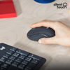 Poza cu Logitech MK295 Silent Wireless Combo Mouse si tastatura USB QWERTY English Graphite (920-009800)