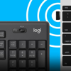 Poza cu Logitech MK295 Silent Wireless Combo Mouse si tastatura USB QWERTY English Graphite (920-009800)