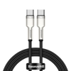 Poza cu Baseus CATJK-C01 mobile phone cable Black 1 m USB C