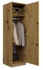 Poza cu Topeshop IGA 120 ANT/ART B bedroom wardrobe/closet 7 shelves 2 door(s) (IGA 120 ANT/ART)