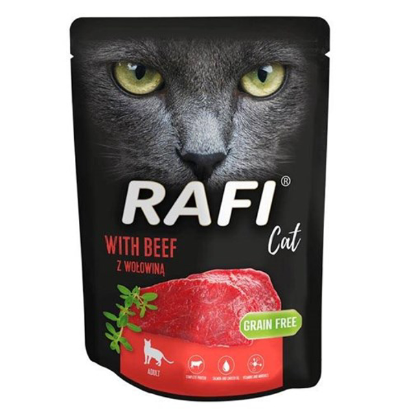 Poza cu DOLINA NOTECI Rafi Beef - wet cat food - 300g