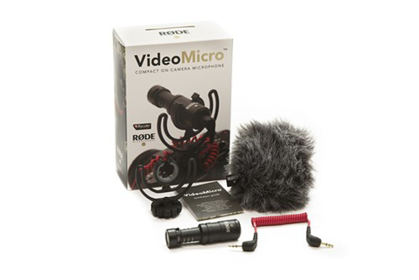 Poza cu RODE VideoMicro Black Digital camera microphone (VIDEOMICRO)