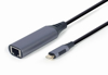 Poza cu Gembird A-USB3C-LAN-01 USB type-C Gigabit network adapter, space grey, 0.15m (A-USB3C-LAN-01)