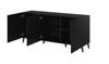 Poza cu Nova chest of drawers 155x40x72 Black Mat (NOVA KOM155 CZ)