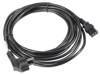 Poza cu Lanberg CA-C13C-11CC-0100-BK power cable Black 10 m C13 coupler CEE7/7 (CA-C13C-11CC-0100-BK)
