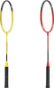 Poza cu NILS NRZ264 ALUMINIUM badminton set 4 rackets, 3 feather darts, 600x60cm net, case (14-20-372)