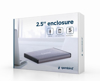 Poza cu Gembird EE2-U3S-3-LG storage drive enclosure HDD enclosure Light grey 2.5'' (EE2-U3S-3-LG)