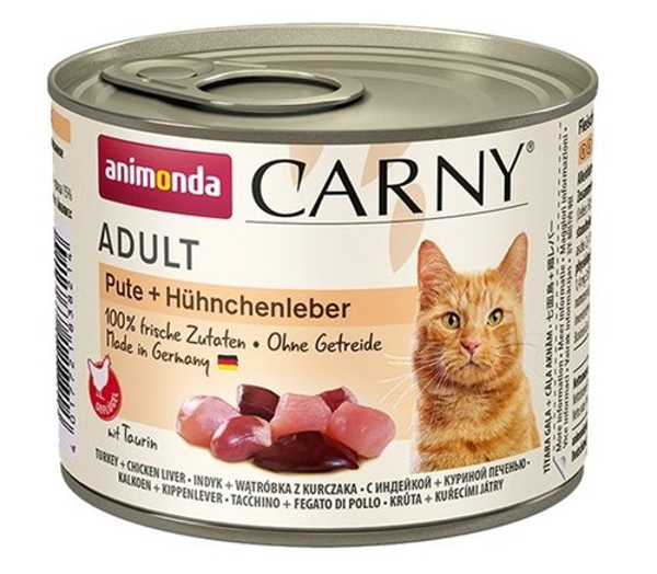 Poza cu ANIMONDA Cat Carny Adult Turkey with lamb - wet cat food - 400g