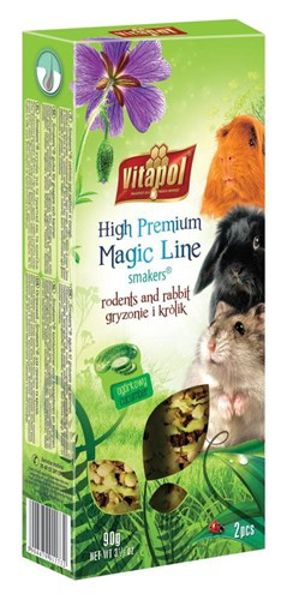 Poza cu VITAPOL Smakers Magic Line Cucumber - rodent food - 90 g (ZVP-1173)