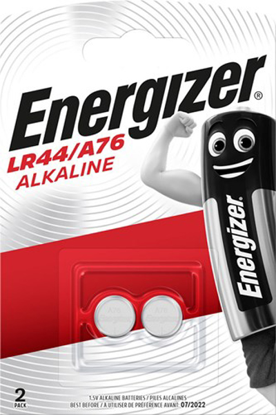 Poza cu ENERGIZER ALKALINE SPECIALTY BATTERIES LR44/ A76 2 PIECES 1,5V (997729)