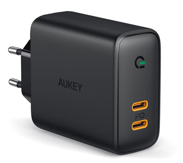Poza cu AUKEY PA-D2 mobile device charger 36W Black Indoor (PA-D2)