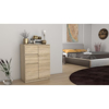 Poza cu Topeshop 2D2S SONOMA chest of drawers (2D2S SONOMA)