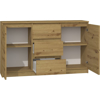 Poza cu Topeshop 2D3S ARTISAN chest of drawers