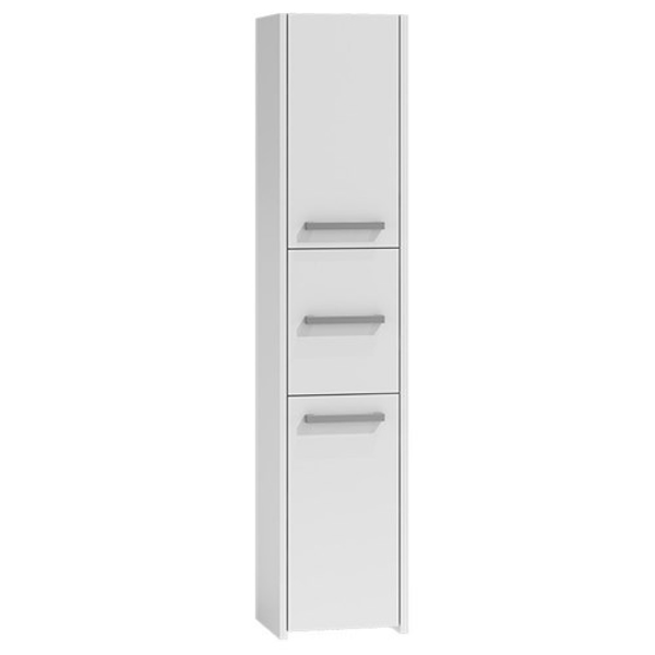 Poza cu Topeshop S43 WHITE bathroom storage cabinet White