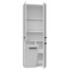 Poza cu Topeshop NEL 1K DD bathroom storage cabinet White (NEL 1K DD KPL)