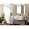 Poza cu Topeshop S30 WHITE bathroom storage cabinet White