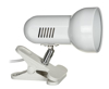 Poza cu Activejet Clip-on desk lamp, white, metal, E27 thread (AJE-CLIP LAMP WHITE)