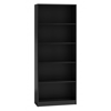 Poza cu Topeshop R80 BLACK GLOSS office bookcase