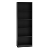 Poza cu Topeshop R40 BLACK GLOSS office bookcase