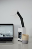 Poza cu Activejet AJE-TECHNIC LED desk lamp with display white (AJE-TECHNIC)