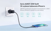 Poza cu AUEKY PA-R1 Swift Wall charger 1x USB-C Power Delivery 3.0 20W (PA-R1 Black)