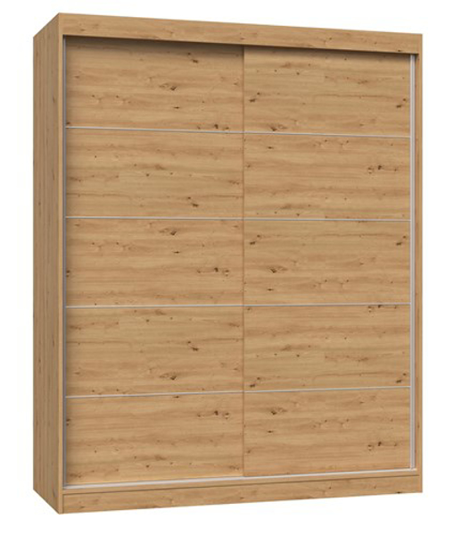 Poza cu Topeshop IGA 160 ART C KPL bedroom wardrobe/closet 7 shelves 2 door(s) Oak (IGA160 SZPR AR)
