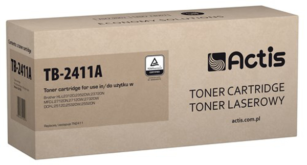 Poza cu Toner compatibil ACTIS TB-2411A (replacement Brother TN-2411 Standard 1 200 pages black)