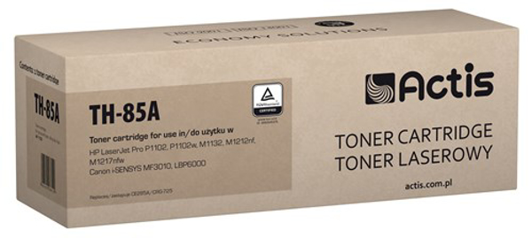 Poza cu Toner compatibil ACTIS TH-85A (replacement Canon, HP 85A CRG-725 CE285A Standard 1 600 pages black)