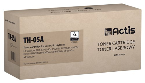 Poza cu Toner compatibil ACTIS TH-05A (replacement Canon, HP 05A CRG-719 CE505A Standard 2 300 pages black)