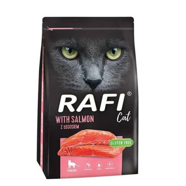 Poza cu DOLINA NOTECI Rafi Cat with Salmon - Dry Cat Food - 7 kg