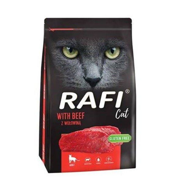 Poza cu DOLINA NOTECI Rafi Cat with Beef - Dry Cat Food - 7 kg