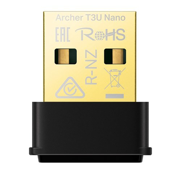 Poza cu TP-Link AC1300 Nano Wireless MU-MIMO USB Adapter (Archer T3U Nano)