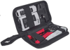 Poza cu Intellinet 4-Piece Network Tool Kit, 4 Tool Network Kit Composed of LAN Tester, LSA punch down tool, Crimping Tool and Cut and Stripping tool (780070)