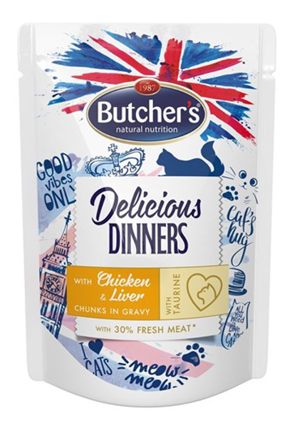 Poza cu BUTCHER'S Classic Delicious Dinners Chicken with liver