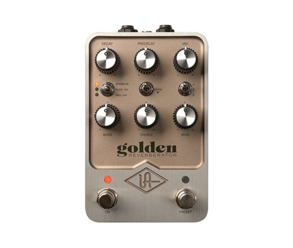 Poza cu Universal Audio UAFX Golden Reverberator - guitar effect (UA GPM-GOLD)