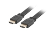 Poza cu Lanberg CA-HDMI-21CU-0005-BK HDMI cable 0.5 m HDMI Type A (Standard) Black (CA-HDMI-21CU-0005-BK)