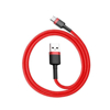 Poza cu Baseus Cafule 2A 2m USB-C cable (red) (CATKLF-C09)