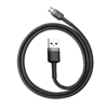 Poza cu Baseus Cafule 2.4A 1m Micro USB cable (grey/black) (CAMKLF-BG1)