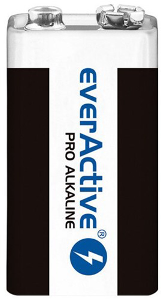Poza cu everActive Pro Alkaline battery 6LR61 9V (R9*) (EV6LR61-PRO)